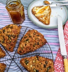 Honey Pumpkin Scones